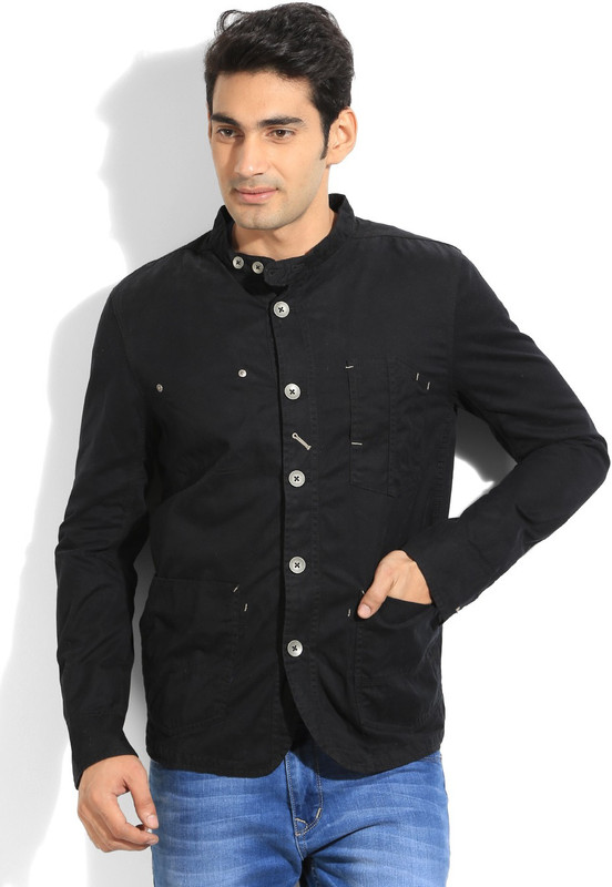 United Colors of Benetton Full Sleeve Solid Men Casual Jacket