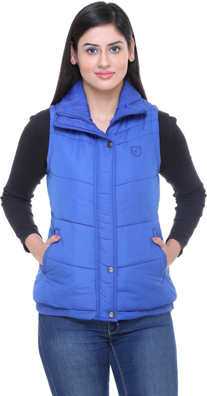 Trufit Sleeveless Solid Women Jacket
