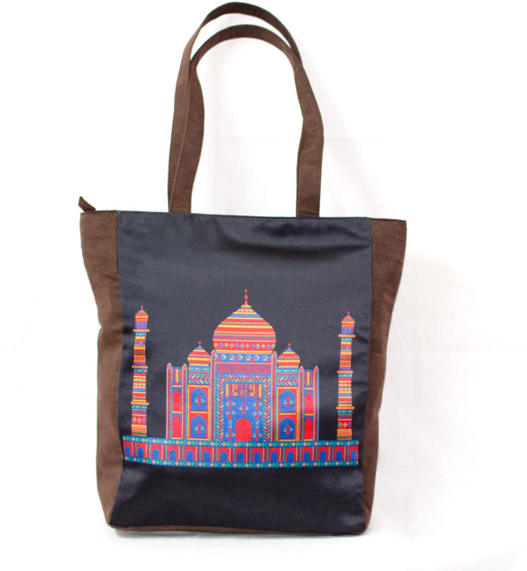 anartline Taj Printed Tote Shoulder Bag(Multicolor, 15 L)