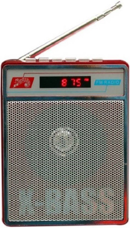 Mezire MZ-414 USB / SD Player With FM Radio (Red) FM Radio(Red)
