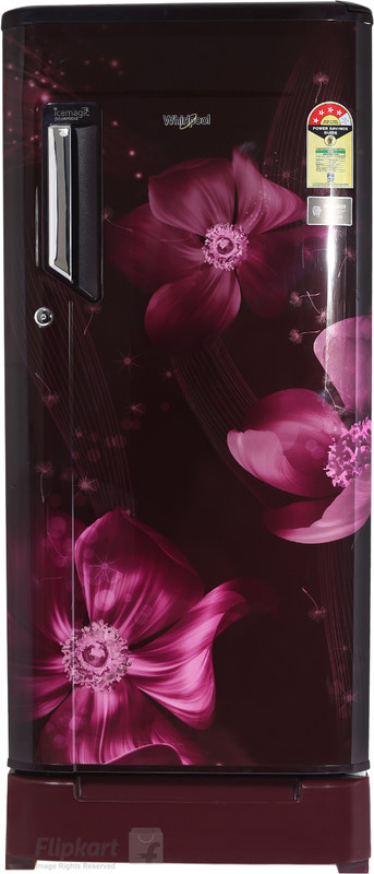 Whirlpool 185 L Direct Cool Single Door 4 Star Refrigerator with Base Drawer(Wine Magnolia, 200 IMPWCOOL ROY 4S) Whirlpool 185 L Direct Cool Single Door 4 Star Refrigerator with Base Drawer(Wine Magnolia, 200 IMPWCOOL ROY 4S)