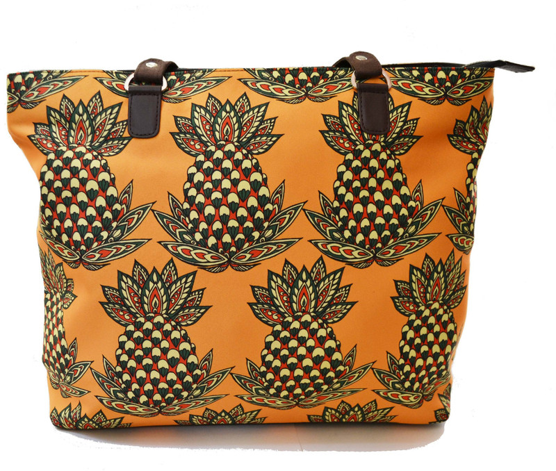 anartline Pineapple Printed Handbag Shoulder Bag(Multicolor, 13 L)