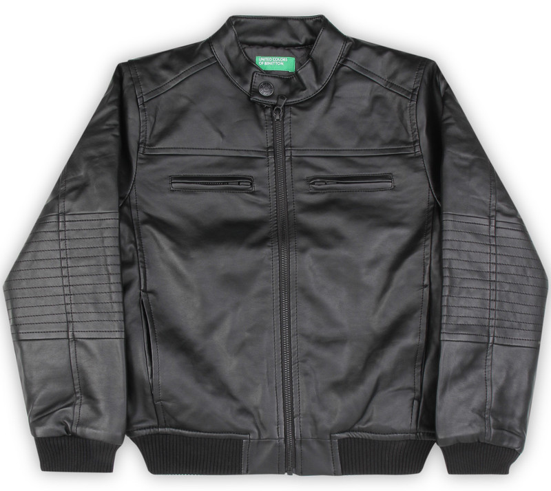United Colors of Benetton Full Sleeve Solid Baby Boys Jacket