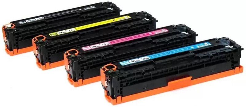 senter 125A/CB-540A/541A/542A/543A Complete Set (black/cyan/yellow/magenta) toner cartridge for HP Color laserjet Multi Color Toner (Black, Magenta, Cyan, Yellow) Multi Color Ink Toner(Magenta, Cyan, Black, Yellow)