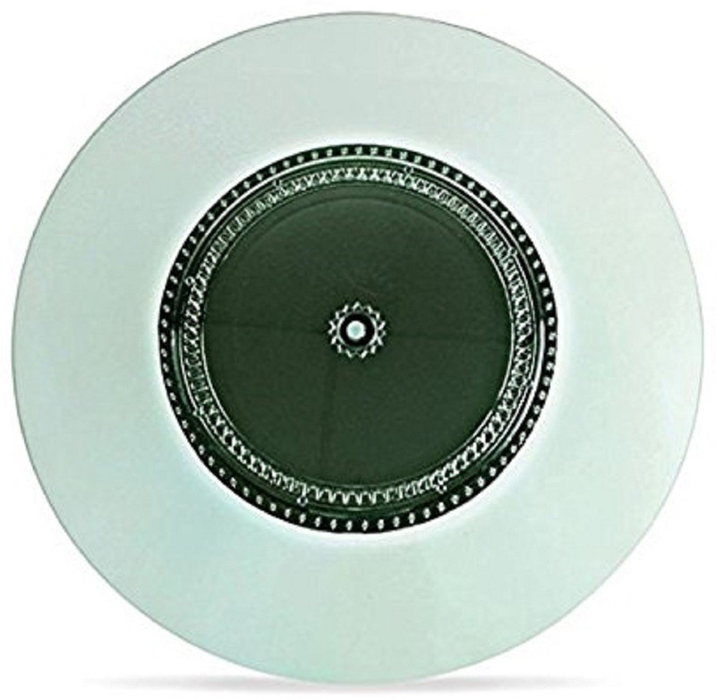 JVS Sri Shubham Toughened Glas Trivet(Pack of 1)