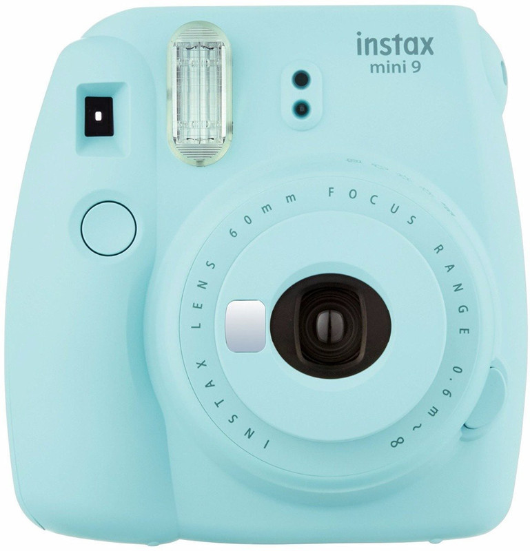 Fujifilm INSTAX Instax Mini 9 Deluxe Camera Bundle 10 in 1- Ice Blue Instant Camera(Blue)
