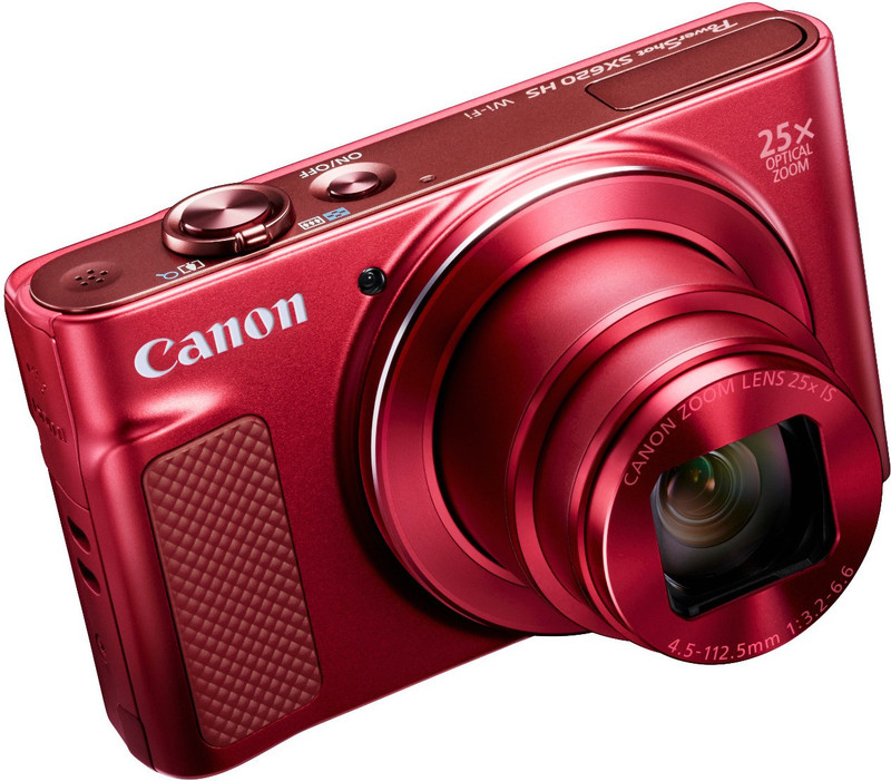 Canon Powershot SX620(20.2 MP, 25x Optical Zoom, 100x Digital Zoom, Red)