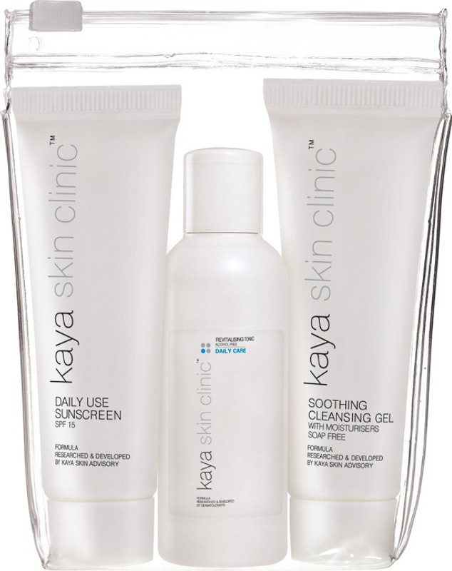 kaya skin clinic On the Move Kit Daily Care(3 Items in the set)
