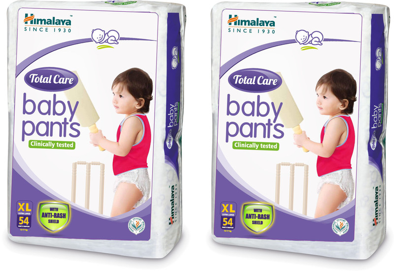 Himalaya Total Care baby pants ( 108 Pcs) - XL(108 Pieces)