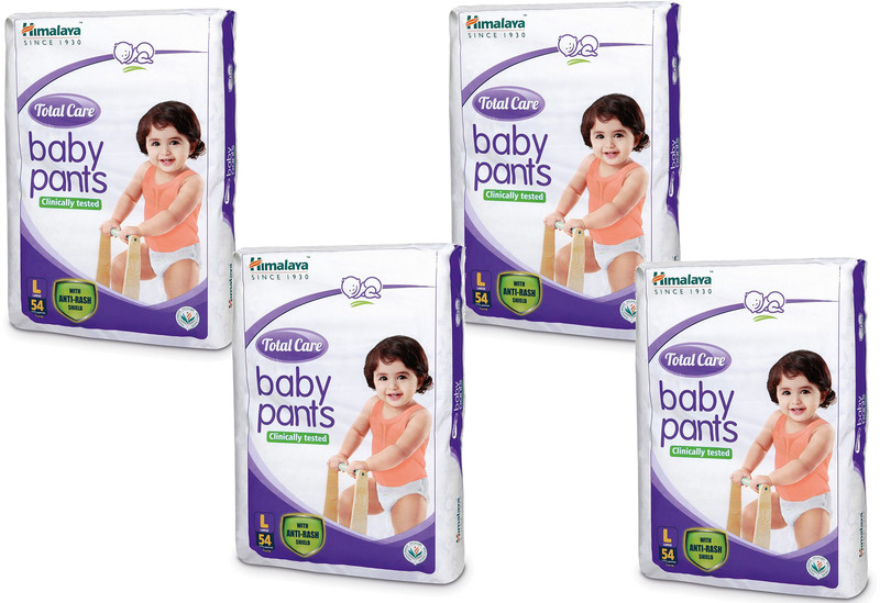 Himalaya Total Care baby pants ( 216 Pcs)  - L(216 Pieces)