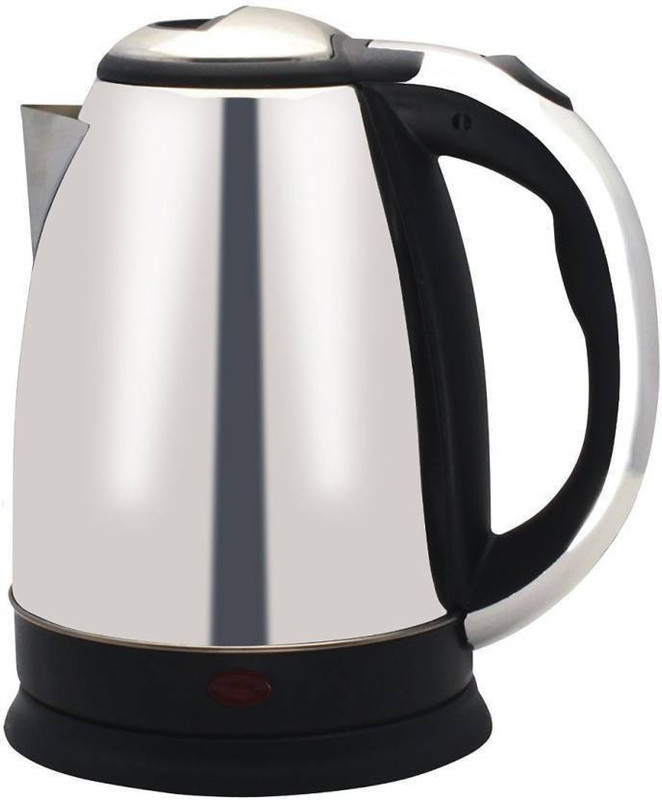 Tuelip ™MS Electric Kettle(1.8 L, Silver, Black)