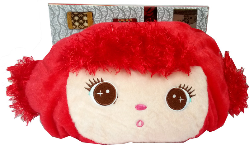 TECHNOCHITRA DOLL DESIGN (SOFT TOY FABRIC) Electrical 1 L Hot Water Bag(Multicolor)