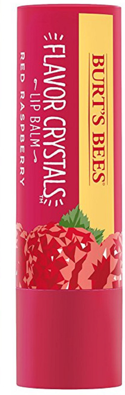 Burt's Bees Flavor Crystals 100% Natural Moisturizing Lip Balm Red Raspberry(Pack of: 1, 4.54 g)
