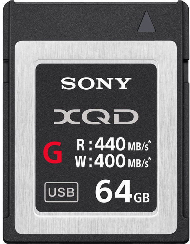 Sony G SERIES 64 GB XQD Card Class 10 400 MB/s Memory Card