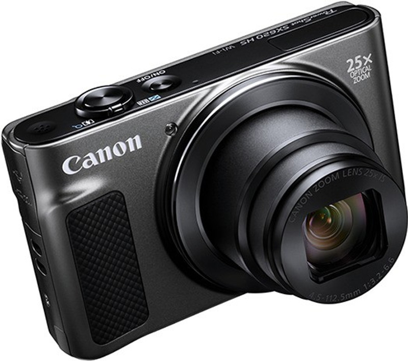 Canon Powershot SX620(20.2 MP, 25X Optical Zoom, 100X Digital Zoom, Black)