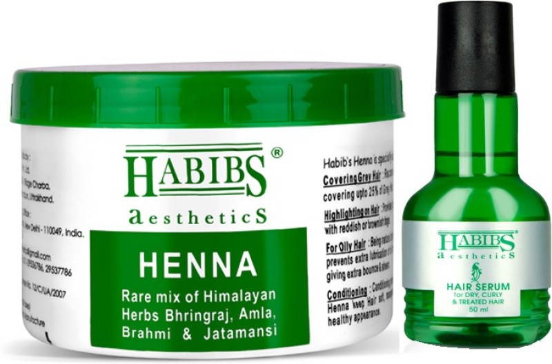 Habibs Natural Herbal Medicine Henna Powder for Hair (200 gm)