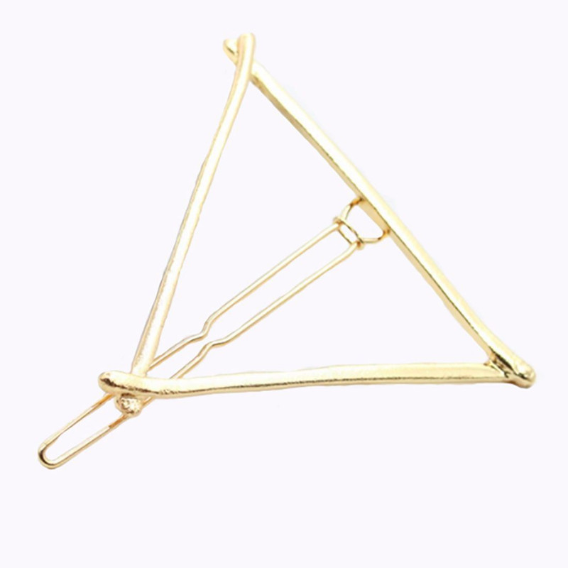 KACY TRIANGULAR Hair Clip(Gold) KACY TRIANGULAR Hair Clip(Gold)