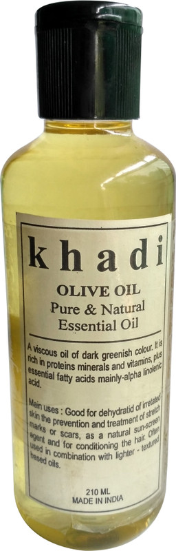 khadikhazana pure & natural olive oil 210ml Hair Oil(210 ml)