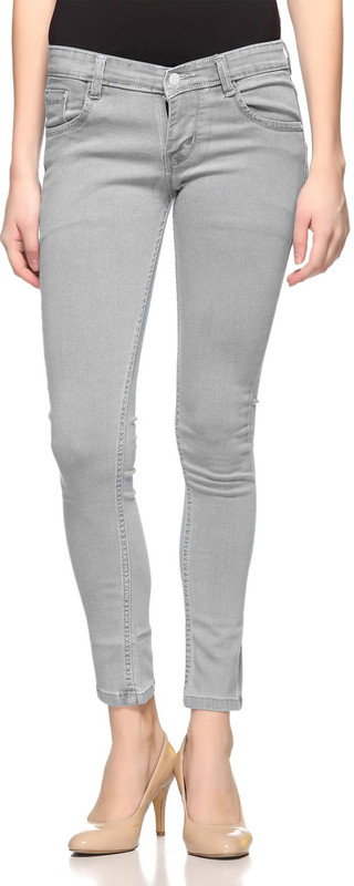 woodrow Slim Women Grey Jeans