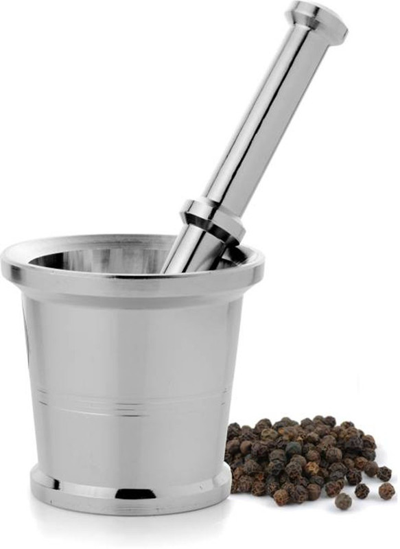 Shoppernation Durable Kutani Size 2 Stainless Steel Masher(Clear, Pack of 1)