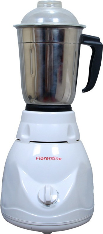 Florentine Homes FLHS-001 Stella (White, 2 Jars) 650 W Mixer Grinder(White, 2 Jars)