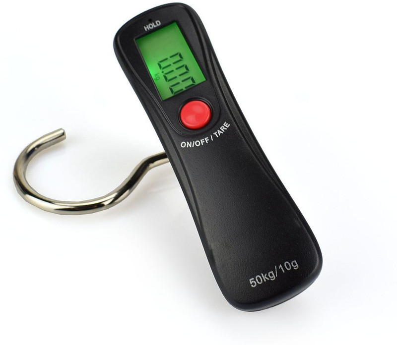 Yashvi Traders Digital Travel Hanging Hook Scale Weighing Scale(Black)