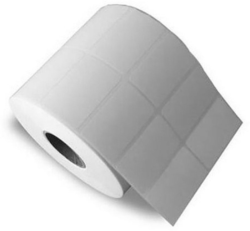 vardhaman paper products vpp 38 mm x 25 mm - 2up - 3000 label 38 mm x 25 mm - 2up - 3000 label Paper Roll(Set of 1, White)
