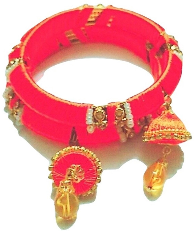 amrapali Metal Jade Bangle Set(Pack of 4)