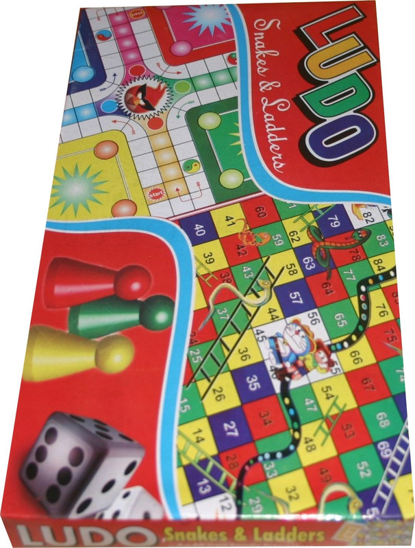 99shoppy 2 in 1 Ludo Snake & Ladders Board Game