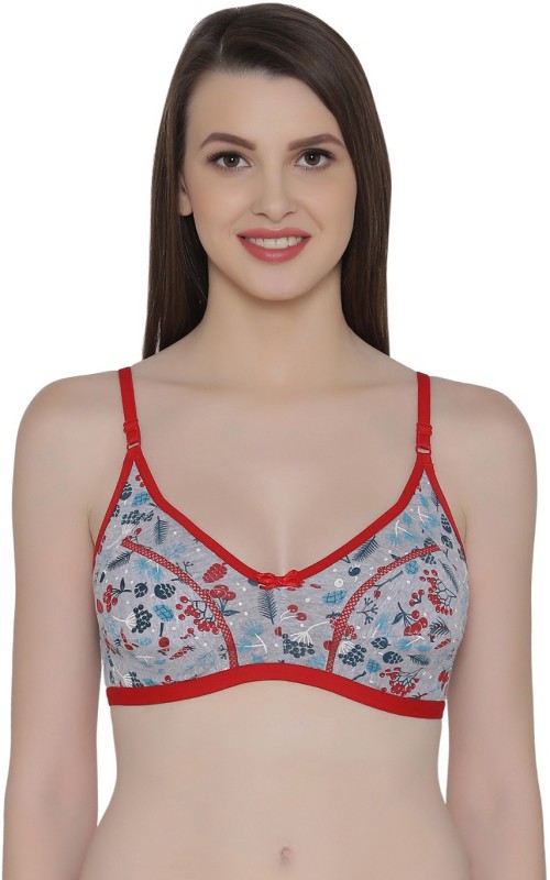 Clovia byClovia Cotton Non-Padded Non-Wired Printed Full Cup Bra Women Full Coverage...