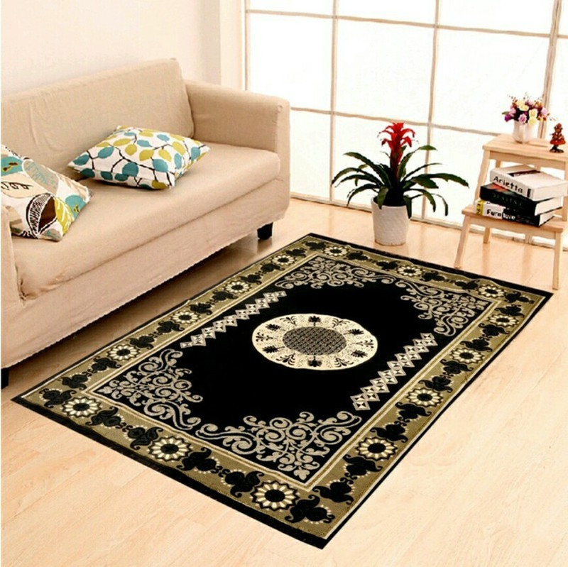 zistur Multicolor Cotton Carpet(121 cm  X 183 cm)