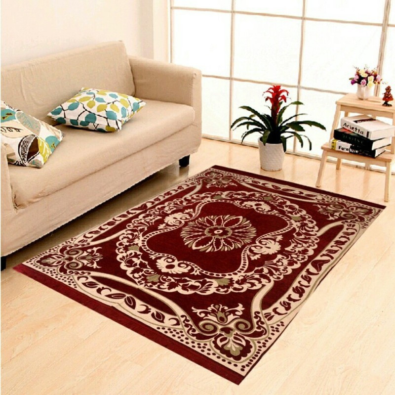 zistur Multicolor Cotton Carpet(121 cm  X 183 cm)