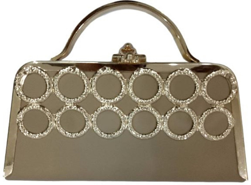 foxy Party Brown  Clutch
