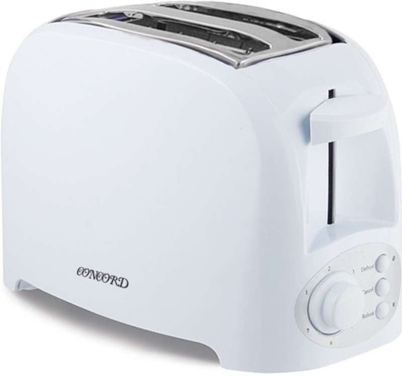 CONCORD (Cool Touch Technology) 750 W Pop Up Toaster(White)