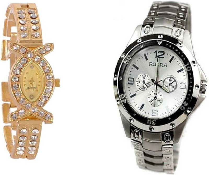 lavishable 256nT Watch Gold silver - For Men & Women Analog Watch  - For Men & Women