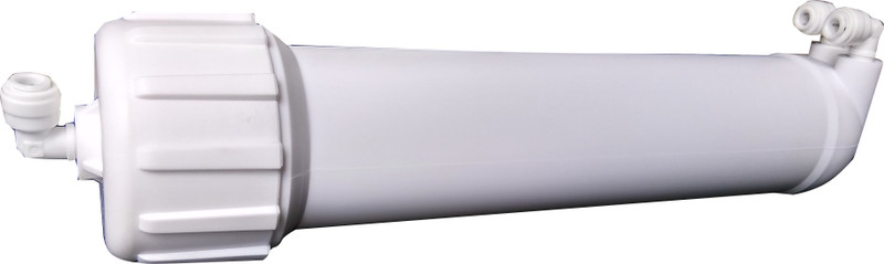 lexcru RO Membrane Housing Virgin food Grade Double O Ring with 3pcs elbow, Suitable for 75,80 & 100 GPD Membrane all Brand Domestic RO Water Purifier Solid Filter Cartridge(0.001, Pack of 1)
