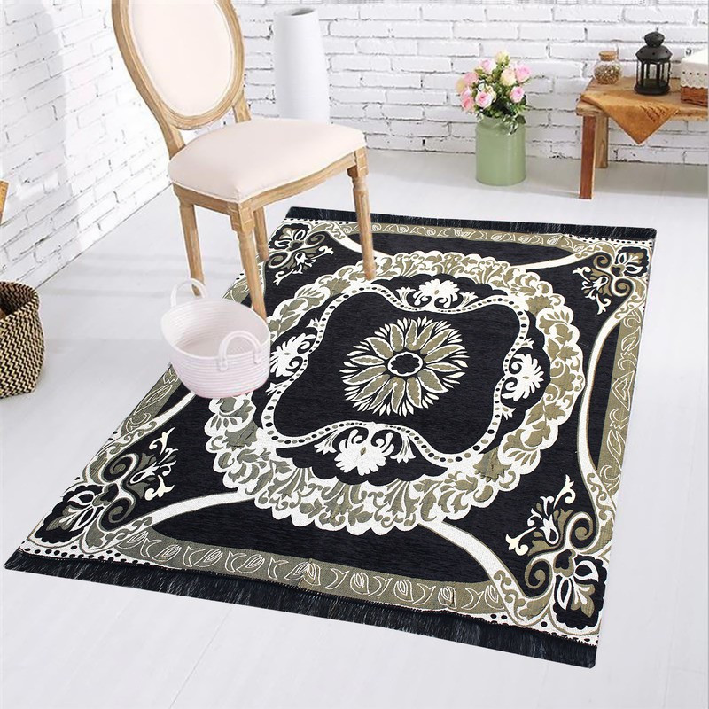 zistur Multicolor Cotton Carpet(121 cm  X 183 cm)