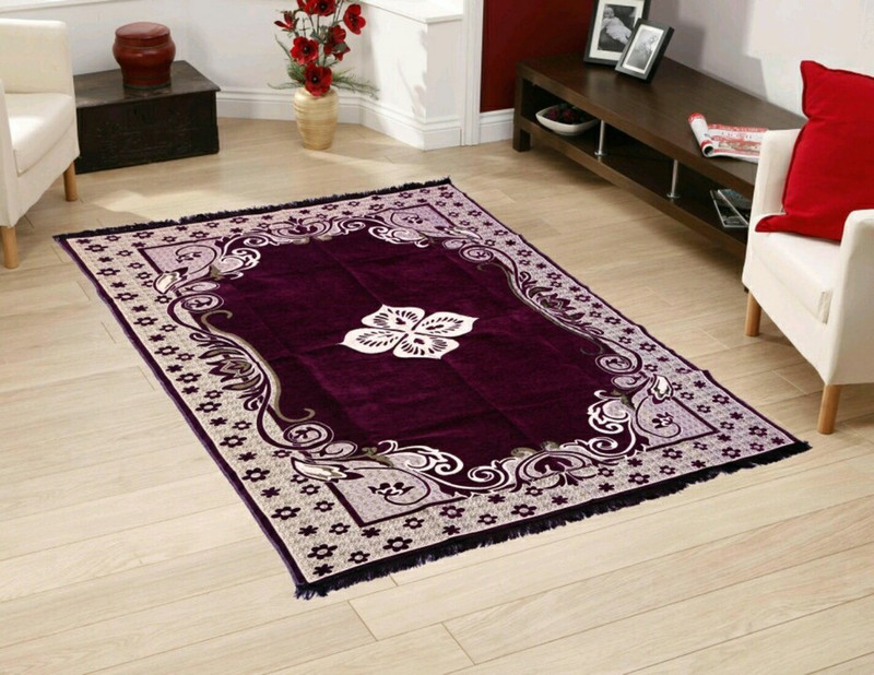 zistur Multicolor Cotton Carpet(121 cm  X 183 cm)