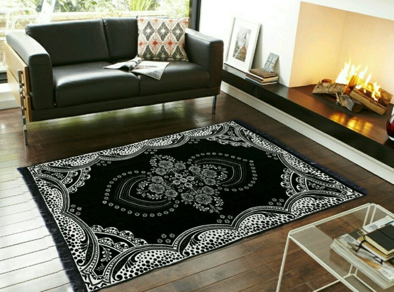 zistur Multicolor Cotton Carpet(121 cm  X 183 cm)
