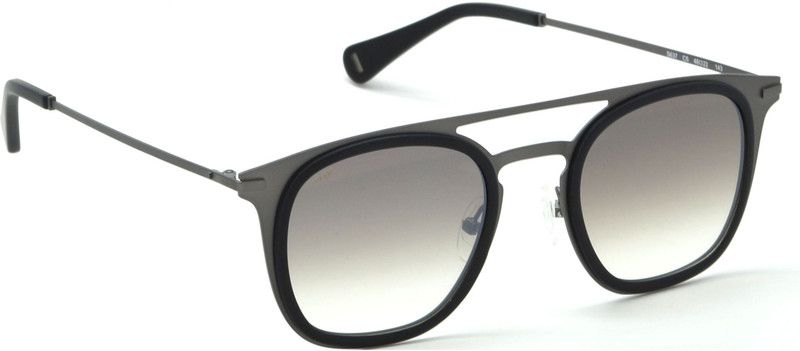 Image Retro Square Sunglasses(Grey)