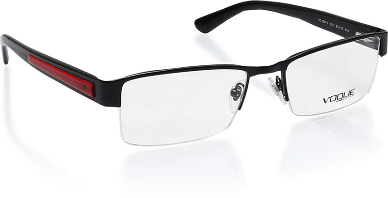 Vogue Half Rim Rectangle Frame(53 mm)