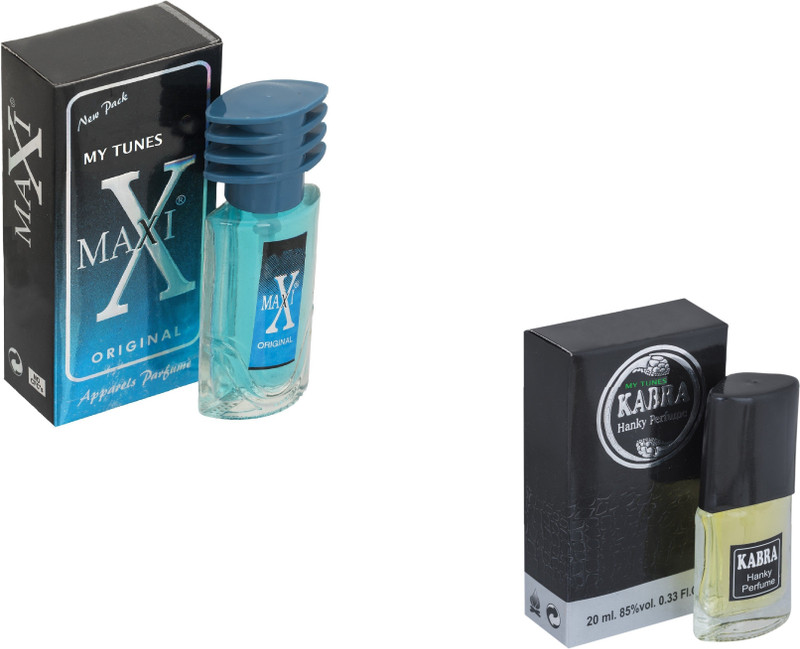 Carrolite set of 2 Maxi Blue-Kabra black Eau de Parfum - 20 ml(For Men & Women)