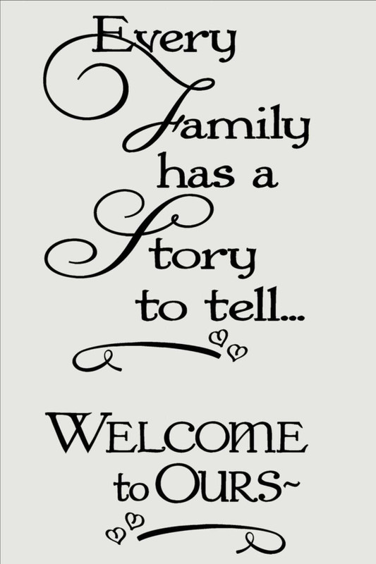 Every Family has a story to tell Fine Art Print(18 inch X 12 inch)