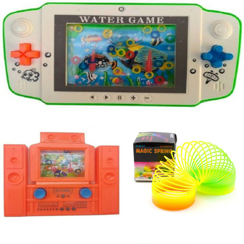 piggie Multicolor Hand Water Game with Magic Spring For Kids (Pack of 3)(1 Pieces)