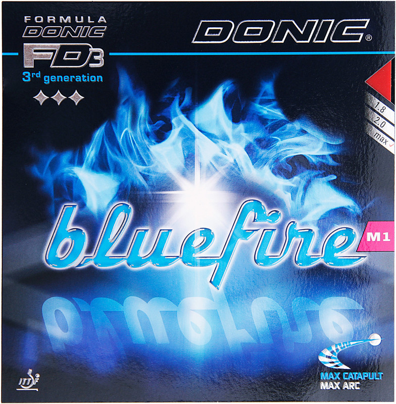 Donic Bluefire M1 Max Table Tennis Rubber(Red)