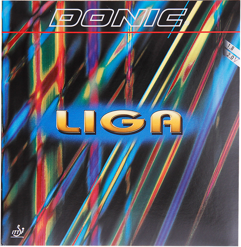 Donic Liga 12 mm Table Tennis Rubber(Red)