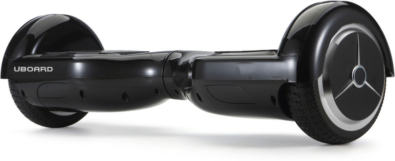Uboard Classic 6.5 Inch Hoverboard with 1 Year warranty, Inbuilt Bluetooth Speaker, Black Color CLASSIC Hoverboard Scooter(Black)