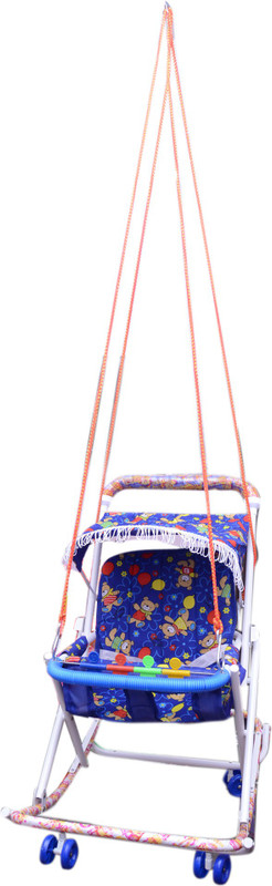 Abasr 3-in-1 Walker With Parent Rod(Multicolor)