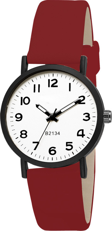 sooms TINY SLIM WHITE DIAL B2134 BASICS CASUAL & FORMAL LADIES Analog Watch  - For Girls