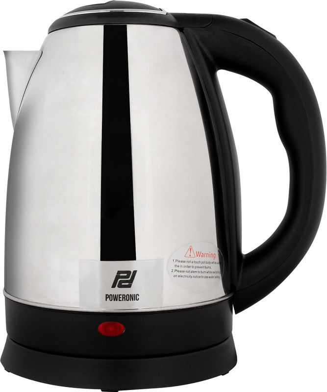 Poweronic ka-18 Electric Kettle(1.8 L, Silver, Black)